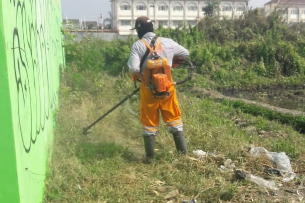 Bersih-Bersih Dinas Lingkungan Hidup Kota Malang di TPS Tunjungsekar Lama dan Baru tanggal 31 Juli 2019