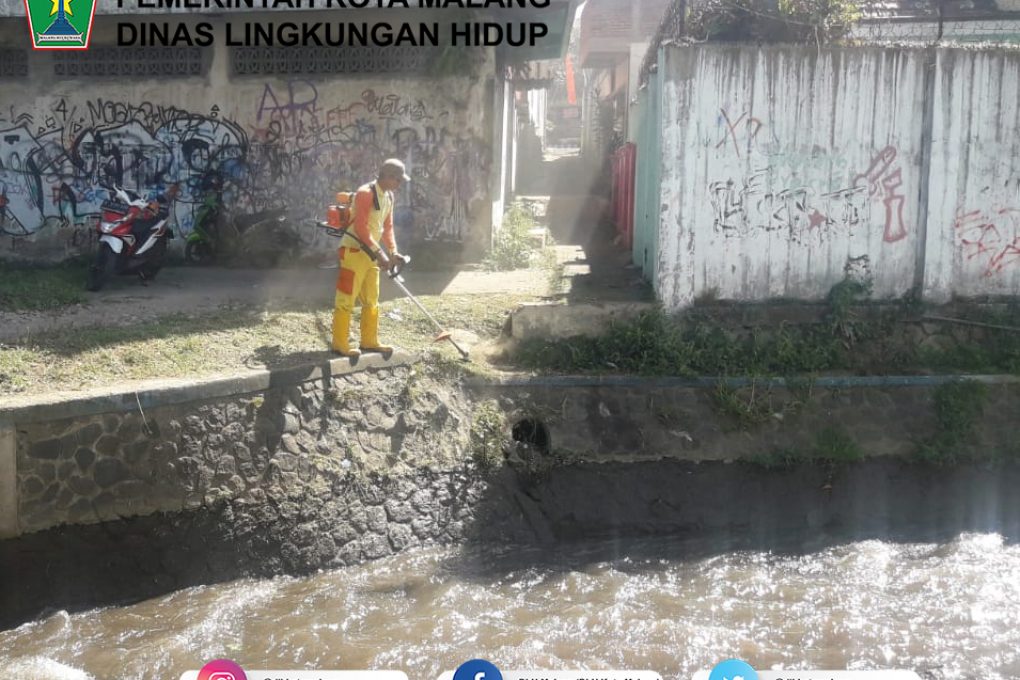 Kegiatan Bersih-Bersih di Sungai Dinonyo, Jl. MT. Haryono Gang 8 (6 Agustus 2019)