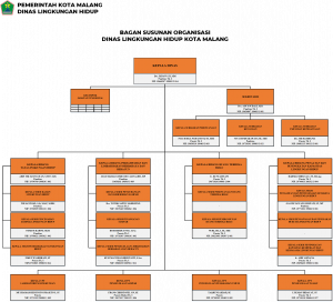 Struktur Organisasi Dinas Lingkungan Hidup Kota Malang